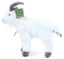 PLYŠ Kozel bílá koza 20cm Eco-Friendly (plyšová hračka)