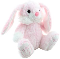 PLYŠ Králík růžový sedící 23cm (plyšová hračka)