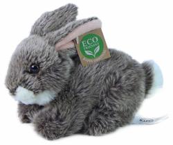 PLYŠ Králík tmavě šedý ležící 17cm Eco-Friendly (plyšová hračka)