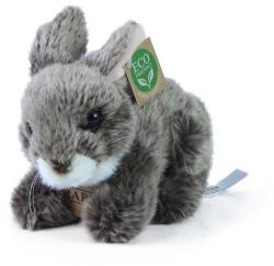 PLYŠ Králík tmavě šedý ležící 17cm Eco-Friendly (plyšová hračka)