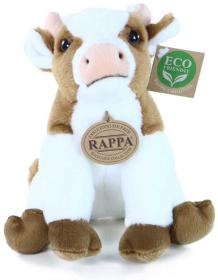 PLYŠ Kráva sedící 18cm Eco-Friendly (plyšová hračka)