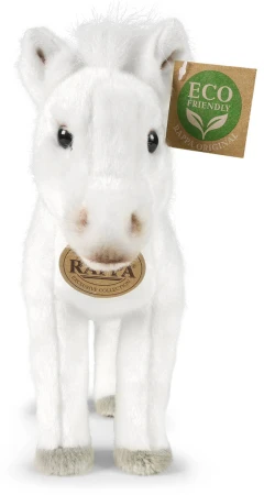 PLYŠ Kůň bílý 24cm Eco-Friendly (plyšová hračka)