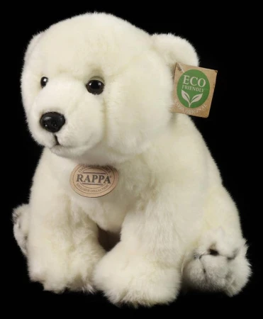 PLYŠ Lední medvěd bílý 28cm sedící Eco-Friendly (plyšová hračka) PLYŠ Lední medvěd bílý 28cm sedící Eco-Friendly (plyšová hračka)