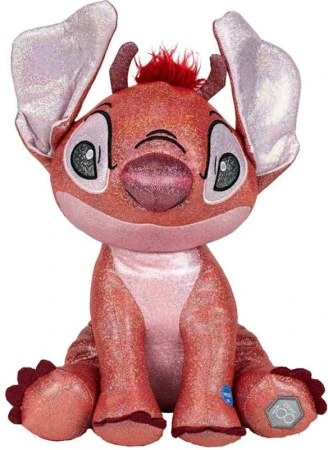 PLYŠ Leroy 28cm (Lilo Stitch) třpytivý na baterie Zvuk (plyšová hračka)