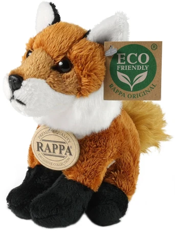 PLYŠ Liška 13cm sedící Eco-Friendly (plyšová hračka)