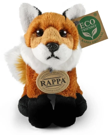 PLYŠ Liška 13cm sedící Eco-Friendly (plyšová hračka)