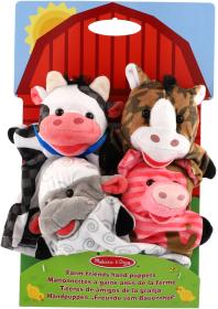 PLYŠ Maňásek zvířátka farma 23cm set 4ks (plyšová hračka) PLYŠ Maňásek zvířátka farma 23cm set 4ks (plyšová hračka)