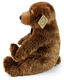 PLYŠ Medvěd hnědý 24cm sedící Eco-Friendly (plyšová hračka)