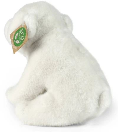PLYŠ Medvěd lední 20cm sedící Eco-Friendly (plyšová hračka)
