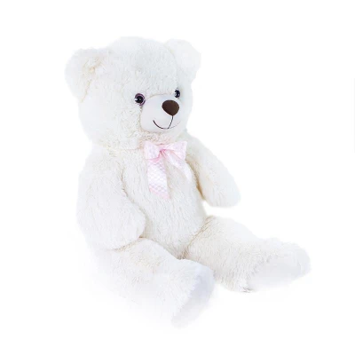 PLYŠ Medvěd Lily velký 78cm bílý (plyšová hračka)