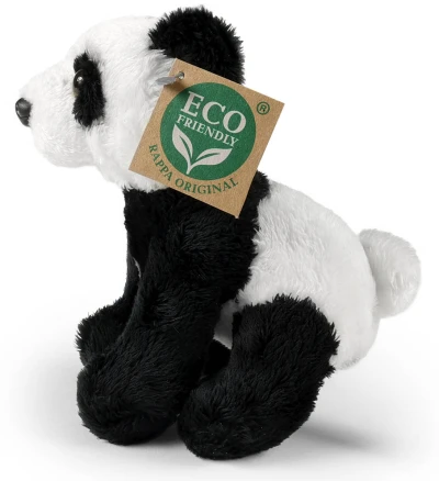PLYŠ Medvídek Panda 13cm Eco-Friendly (plyšová hračka)