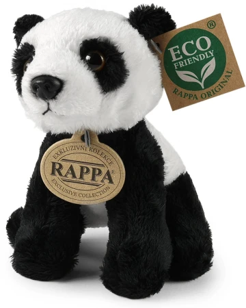 PLYŠ Medvídek Panda 13cm Eco-Friendly (plyšová hračka)