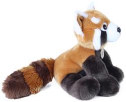 PLYŠ Medvídek Panda červená 28cm sedící Eco-Friendly (plyšová hračka)