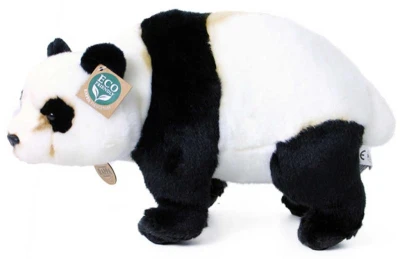 PLYŠ Medvídek panda stojící 36cm Eco-Friendly (plyšová hračka)