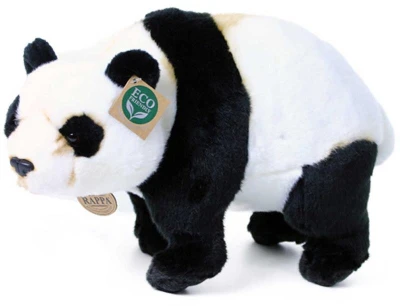 PLYŠ Medvídek panda stojící 36cm Eco-Friendly (plyšová hračka)
