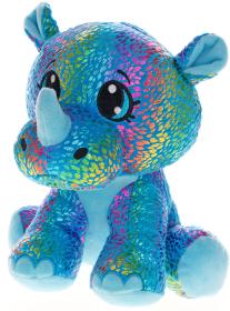 PLYŠ Nosorožec Star Sparkle 24cm duhový třpytivý (plyšová hračka)