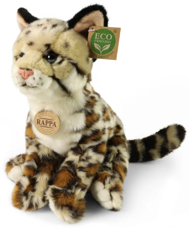 PLYŠ Ocelot sedící 27cm Eco-Friendly (plyšová hračka)
