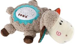 PLYŠ Ovečka baby usínáček projektor na baterie pro miminko Světlo Zvuk