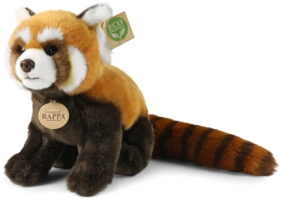 PLYŠ Panda červená 28cm Eco-Friendly (plyšová hračka)