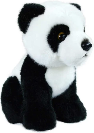 PLYŠ Panda sedící 18cm exkluzivní kolekce (plyšová hračka)