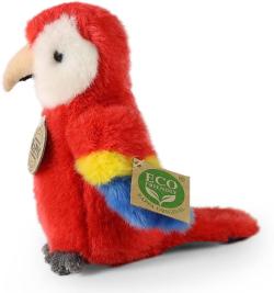 PLYŠ Papoušek červený Ara 16cm Eco-Friendly (plyšová hračka)