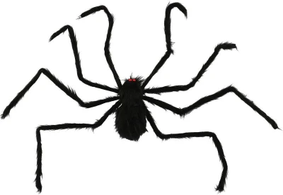 PLYŠ Pavoukvelký 125cm černý (plyšová hračka)