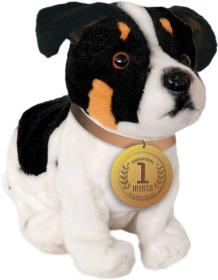 PLYŠ Pejsek Ťapka interaktivní Jack Russel pes reaguje na 6 povelů PLYŠ Pejsek Ťapka interaktivní Jack Russel pes reaguje na 6 povelů
