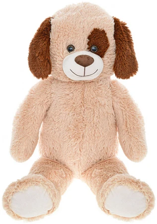 PLYŠ Pes 80cm světle hnědý Plush Friends (plyšová hračka)