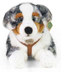 PLYŠ Pes australský ovčák 61cm ležící Eco-Friendly (plyšová hračka)