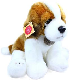 PLYŠ Pes bernardýn sedící 30cm pejsek (plyšová hračka)