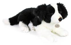 PLYŠ Pes Border Kolie 45cm ležící Eco-Friendly (plyšová hračka)