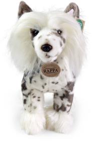 PLYŠ Pes čínský chocholatý 25cm Eco-Friendly (plyšová hračka)