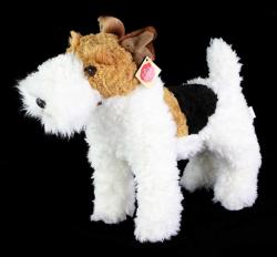 PLYŠ Pes foxteriér Dášenka 30cm stojící (plyšová hračka) PLYŠ Pes foxteriér Dášenka 30cm stojící (plyšová hračka)