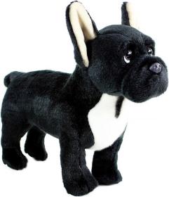 PLYŠ Pes francouzský buldoček 30cm stojící (plyšová hračka)