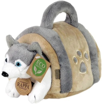 PLYŠ Pes Husky 13cm set s přepravkou Eco-Friendly (plyšová hračka) PLYŠ Pes Husky 13cm set s přepravkou Eco-Friendly (plyšová hračka)