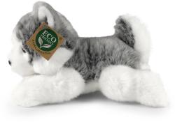 PLYŠ Pes husky 20cm ležící Eco-Friendly (plyšová hračka)