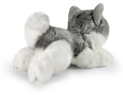 PLYŠ Pes husky 20cm ležící Eco-Friendly (plyšová hračka)