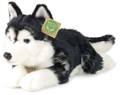 PLYŠ Pes husky 36cm ležící Eco-Friendly (plyšová hračka) PLYŠ Pes husky 36cm ležící Eco-Friendly (plyšová hračka)