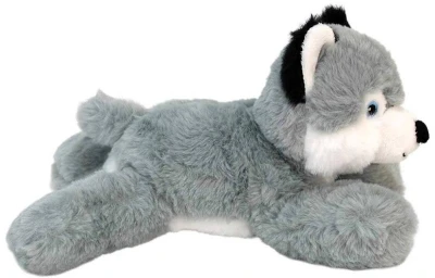 PLYŠ Pes Husky ležící 23cm Eco-line (plyšová hračka)