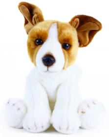 PLYŠ Pes Jack Russell teriér sedící 28cm exkluzivní kolekce (plyšová hračka)