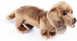 PLYŠ Pes jezevčík 19cm stojící 2 barvy (plyšová hračka)