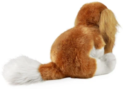 PLYŠ Pes kavalír King Charles španěl 28cm sedící Eco-Friendly (plyšová hračka)