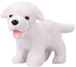 PLYŠ Pes labrador 23cm bílý stojící (plyšová hračka)