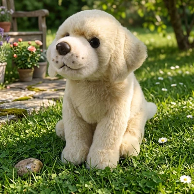 PLYŠ Pes labrador 23cm soft Eco-Friendly (plyšová hračka)