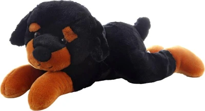 PLYŠ Pes ležící tmavý 40cm (plyšová hračka)
