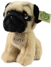 PLYŠ Pes Mops 18cm sedící Eco-Friendly (plyšová hračka) PLYŠ Pes Mops 18cm sedící Eco-Friendly (plyšová hračka)