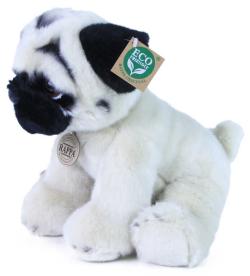 PLYŠ Pes mops 30cm sedící Eco-Friendly (plyšová hračka)