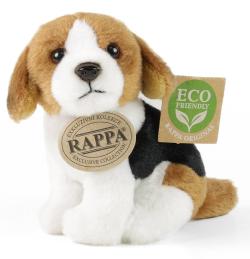 PLYŠ Pes sedící 13cm 3 druhy Eco-Friendly (plyšová hračka)