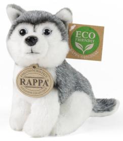 PLYŠ Pes sedící 13cm 3 druhy Eco-Friendly (plyšová hračka)