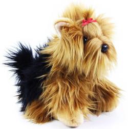 PLYŠ Pes yorkshire 30cm s mašličkou exkluzivní kolekce (plyšová hračka) PLYŠ Pes yorkshire 30cm s mašličkou exkluzivní kolekce (plyšová hračka)